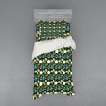thumbnail image 1 of Ambesonne Grunge Bedding Set 3 Pcs, Sketchy Geometric Art, Twin XL, Multicolor, 1 of 3