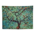 thumbnail image 5 of Creowell  Tapestry Green Tree of Life Wall Hanging Psychedelic Tapestries Twin Bedspread Picnic Sheet Wall Decor Blanket Wall Art Hippie Bedroom Décor&nbsp; 40x30inch, 5 of 6