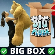Giant 5 Foot Teddy Bear 60 Inches Soft Big Plush Valentines Day Gift, Huge y-Stuffed, Heart on Chest to Express Love, Huge Stuffed Animal in Big Box Ready to Hug