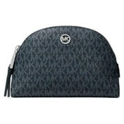 Michael Kors Heritage Large Logo Zip Pouch Admiral/Paleblue One Size