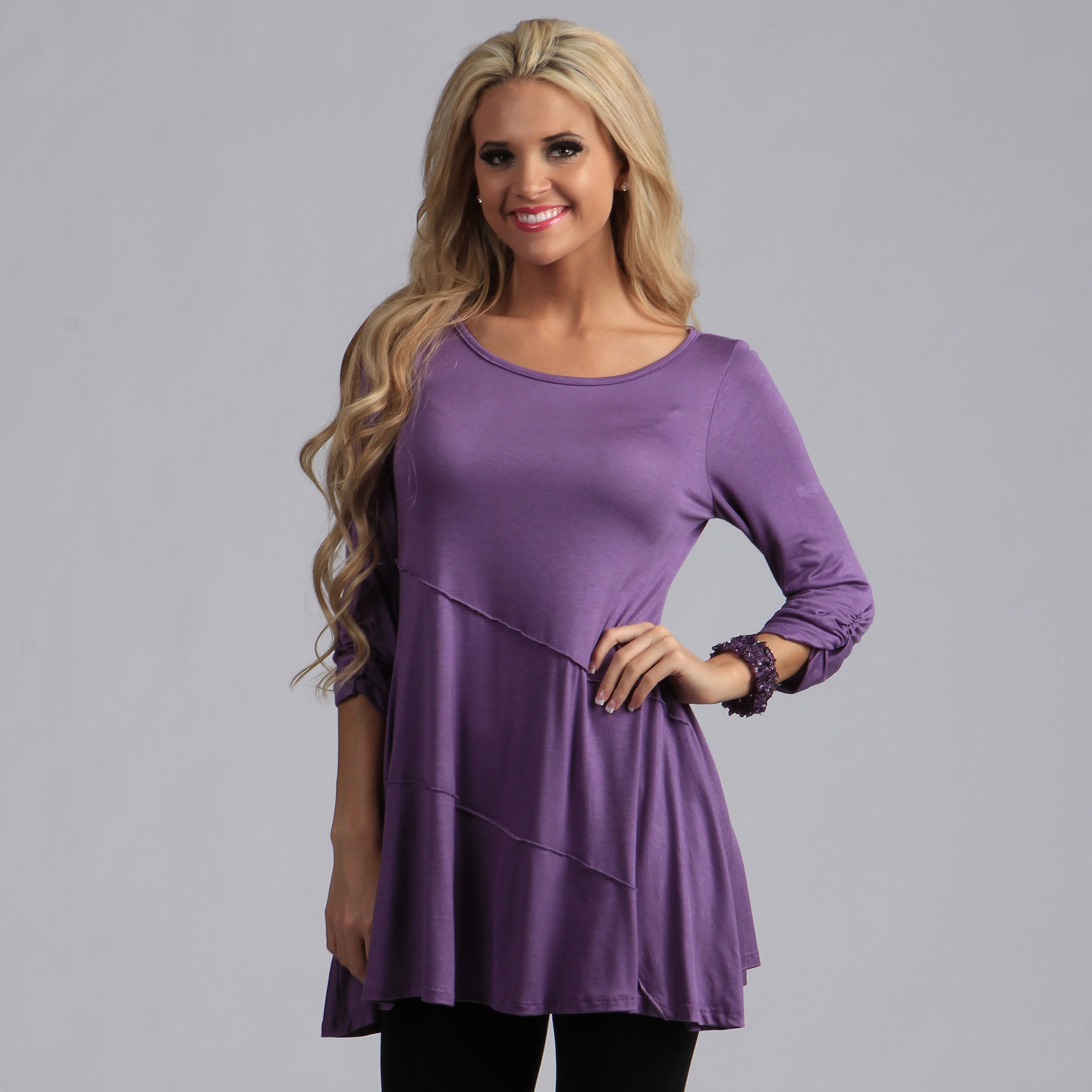 Women's 3/4 Merrow Stitch Tunic