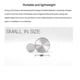 thumbnail image 3 of Portable Compatible Bone Conduction Speaker Stereo Sound,Bluetooth Speaker(Black), 3 of 5