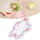 thumbnail image 5 of Posavasos , 4,5 Pulgadas, Aislamiento Térmico, Antideslizante, PVC, Estilo Elegante, Posavasos Para Mesa, Para El Hogar, Oficina, Hoteles, Color Rosa, 5 of 7