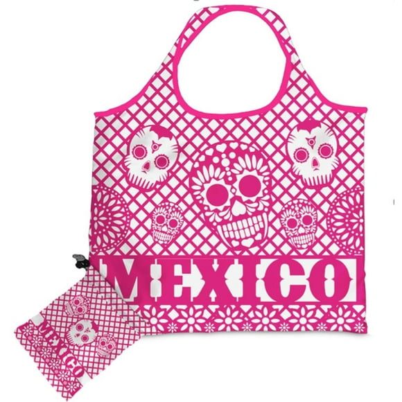 Bolsa Plegable Tigsa Mexico Papel Picado