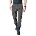 thumbnail image 1 of Ma Croix Mens Cargo Pants with Utility Belt Multi Purpose Pocket Lightweight Relaxed Straight Fit Twill Cotton Work Outdoor, 1 of 3