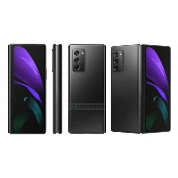 Pre-Owned Samsung Galaxy Z Fold 2 F916U 256GB Black Unlocked Smartphone
