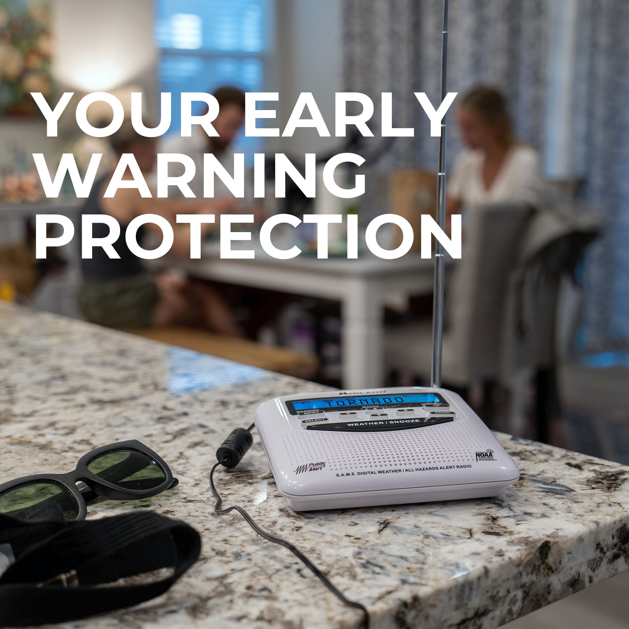 Midland WR120B NOAA Weather Alert Radio