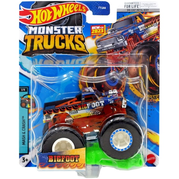 Hot Wheels Mash & Crash Bigfoot Diecast Car