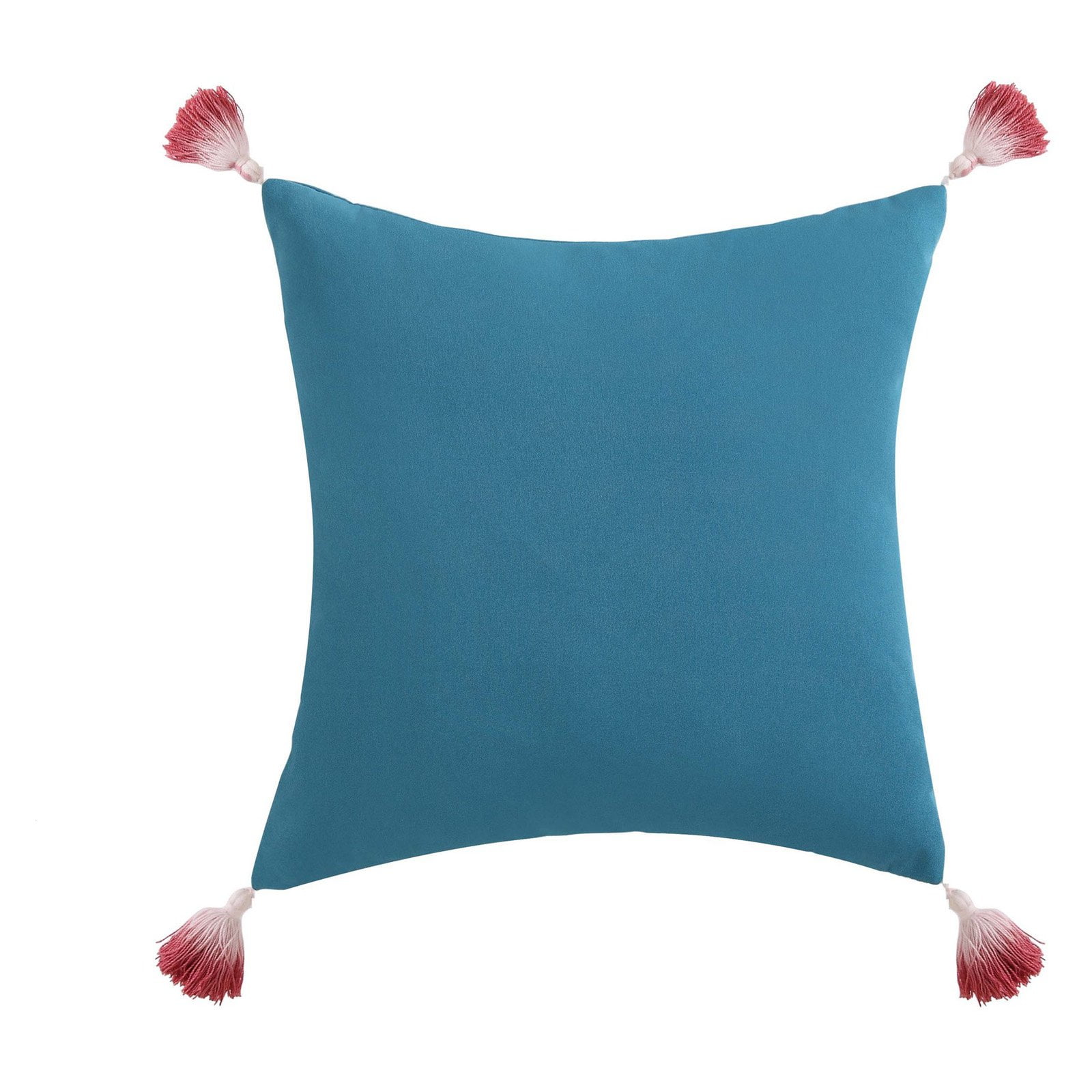 Coco Paradise Dip Dyed Tassel Decorative Pillow by Oceanfront Resort