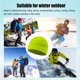 thumbnail image 2 of Minnieouse Gorro térmico de invierno y otoño para hombre y mujer, resistente al viento, cálido, decorativo, para esquiar al aire libre, gorra para Sombreros Amarillo Minnieouse AP016527-06, 2 of 6