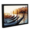 thumbnail image 2 of ArtWall Linda Parker "Gondolas Of Venice" Gallery-wrapped Floater-framed Canvas, 2 of 2