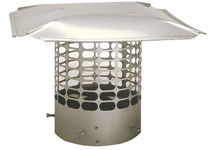 The Forever Cap CCSC2127 21 x 27 Stock Custom Stainless Steel Chimney Cap Chim Cap Corp.