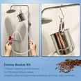 thumbnail image 7 of Smokitcen Reusable Silicone Coffee Enema Bucket Kit, 2 Quart Capacity, Non-Toxic Colon Cleansing Detox Bag, 7 of 7