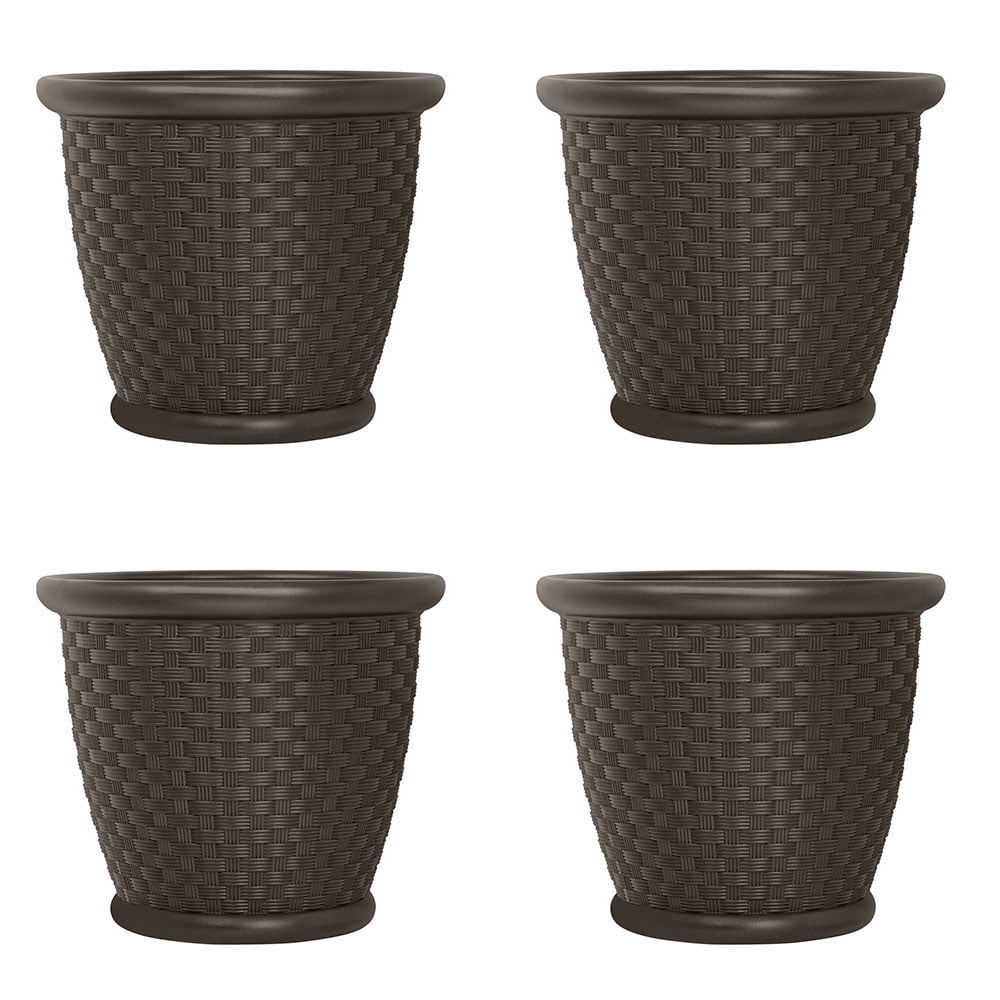 suncast sonora decorative resin planter
