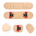 thumbnail image 4 of 1pc en blanco Monopatería DIY Graffiti Skateboard DIY Skateboard Supplies, 4 of 8