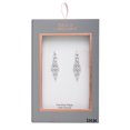 thumbnail image 4 of Believe by Brilliance Women's Fine Silver Plated Cubic Zirconia Marquise Shape Drop Earring, 4 of 4