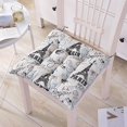 thumbnail image 1 of Set of 6 chair pads 40x40, decorative cushion, chair cushion, garden cushions, polyester (D), 1 of 3