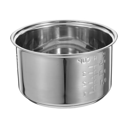 LEORX Universal Stainless Steel Pot Replacement for Household Rice Cooker with Efficient Heat Distribution