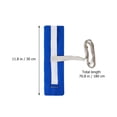 thumbnail image 3 of WORGEOUS 4 piezas de restricciones médicas correas de la cama de paciente rieles del hospital correas de muñeca muñeca correas ajustables, 3 of 8
