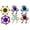 6pc, variant on Transformable Fidget Spinners Easter Basket Stuffers,Deformable Chain DIY Robot Spinner Sensory for,Easter Egg fillers,Easter Fidget