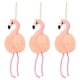 thumbnail image 1 of Esponja de baño Pink Flamingo Loofah (3,5 x 11,5 pulgadas, paquete de 3) depurador corporal suave para mujeres de malla grande, 1 of 5