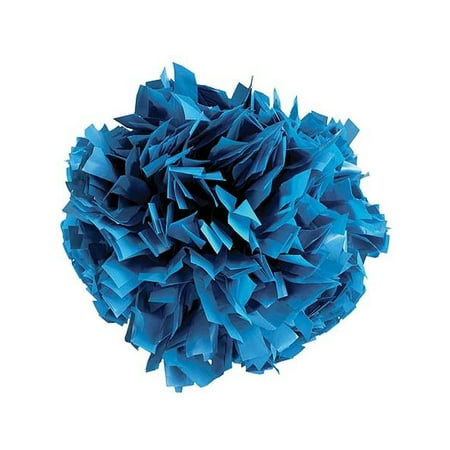Pizzazz Columbia Blue Plastic Cheer Single Pom Pom