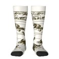 thumbnail image 2 of Lsque Cows Grazing On The Meadow 1 Printed Crew Socks Men's Women's LightWeight Thin Casual Calf Socks ,Knee High Socks,Cotton Socks, 2 of 9