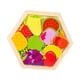 thumbnail image 4 of Rompecabezas de madera, juguetes Montessori, rompecabezas apilables, rompecabezas para niños pequeños Patrón C, 4 of 9