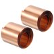 thumbnail image 1 of Cobre Delgada Lámina Rollo Hoja, 2uds 0,2x40x1000mm Puro Cobre Lámina Hoja Rollo Cobre Tira para Artesanías, Eléctricas Reparaciones, Puesta a Tierra, 1 of 5