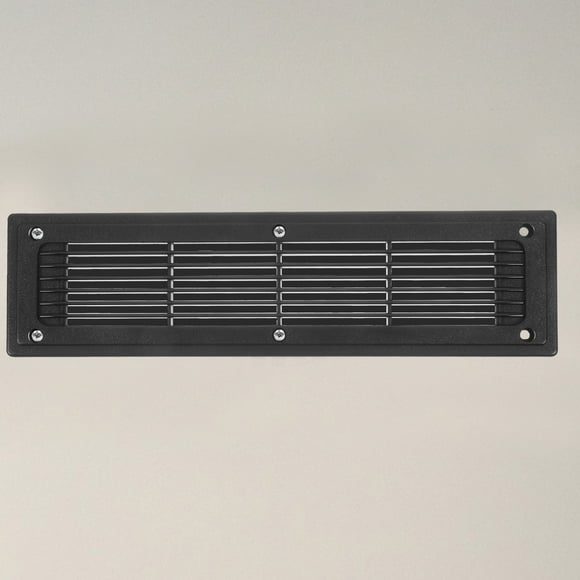 IFANLANDOR heat vent covers floor Floor Register Black Plastic Rectangle for Homeowners 1Set