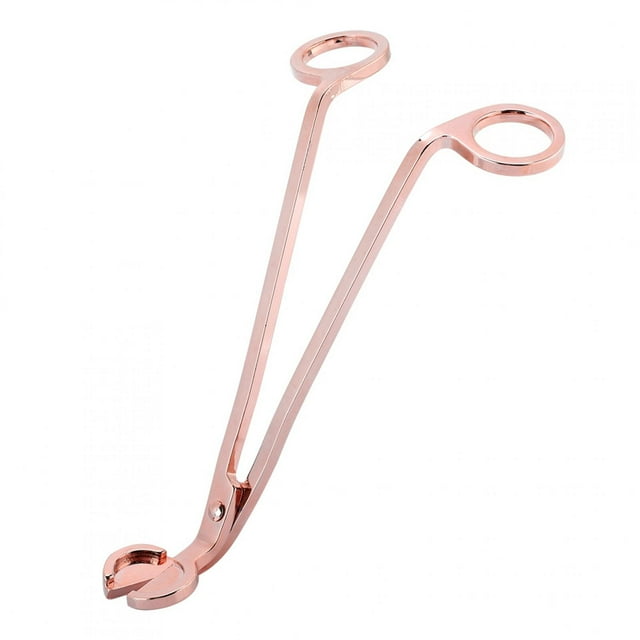 Candle Trimmer,1Pcs Fashion Plating Stainless Candle Heart Clip Candle Scissors Seamless Integration