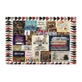 thumbnail image 1 of Door Mat Indoor Door Mat Front Door Mat Book Lovers Bookshelf Floor Mats Welcome Door Mats Polyester Door Mats High Traffic Rugs for Entryway My Past Orders 16x24IN, 1 of 4