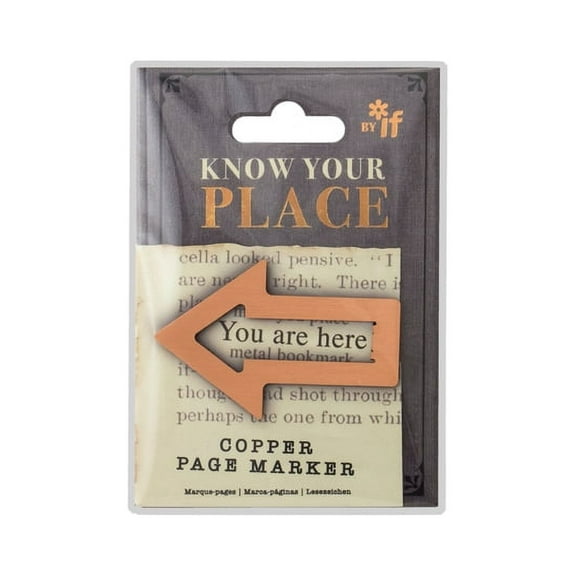 Know Your Place Page Markers Copper (Other)