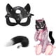 thumbnail image 2 of Juguetes sexuales para mujer Cosplay Fox Mask Tail Anal Plug Metal Anus Butt Plug Mask Half Cat Mask Party Sexy Adult Mask Juego Máscaras BDSM Tan Jianjun unisex, 2 of 2