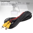 thumbnail image 4 of Backup Camera Video Cable, Sensitive Rear View Parking Camera Video Cable 6M 19.68FT Male To Female  for SUVs, 4 of 7