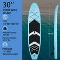 thumbnail image 5 of XKZJPG Inflatable Stand up Paddle Board with Premium SUP Paddleboard Accessories,Non-Slip Comfort Deck for Adults & Youth of All Skill Levels, 5 of 6