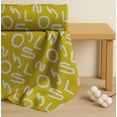 thumbnail image 4 of Soimoi Cotton Voile Fabric Alphabets,Waves & Fish Artistic Print Sewing Fabric Yard 42 Inch Wide, 4 of 7