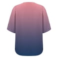 thumbnail image 5 of Jxximdong Cardigans for Women, Chiffon Short Sleeve Open Front Cardigan Lightweight & Breathable Summer Cover Up for Casual & Wear, Women's Bolero Shrugs Purple, 5 of 7