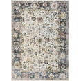 thumbnail image 2 of Well Woven Farah Corinne Vintage Distressed Bohemian Oriental Ivory 5'3" x 7'3" Area Rug, 2 of 9