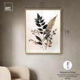 thumbnail image 4 of Fossilized Flora I Canvas Print Farmhouse Art by Art Remedy, Gold Frame, 36 x 45, 4 of 6