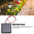 thumbnail image 1 of Solar Panel, Small Size High Efficiency Guaranteed Quality Mini Solar Panel, for Solar Lawn Lights Manufacturing Solar Landscape Lights Mobile Phone, 1 of 8