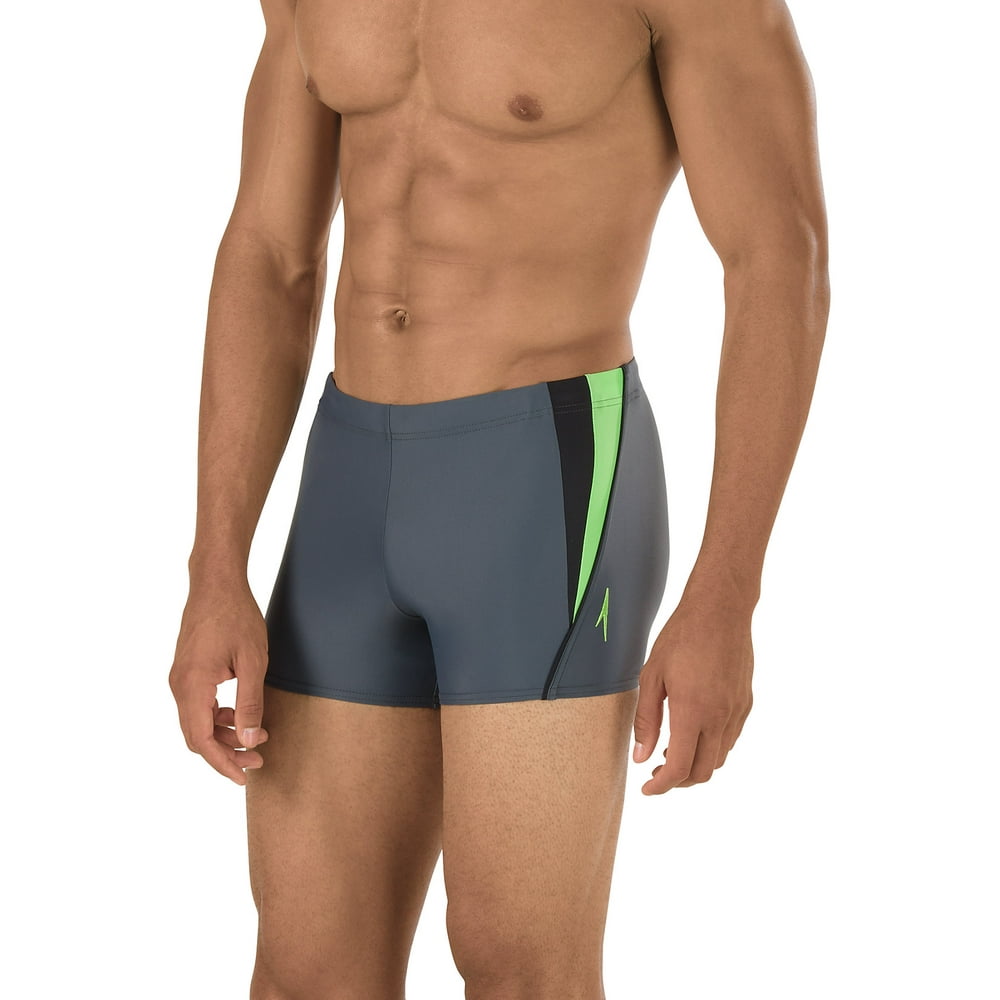 Speedo Speedo Men's Fitness Splice Square Leg Swimsuit 2018