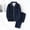 Navy, variant on Men's Pyjama Set Traditional Classic Cut Pyjamas Sets Cotton Loungewear Sleepwear Nightwear Pj's Gray L