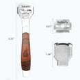 thumbnail image 6 of Callus Remover for Feet, 10 Replacement Slices Blades,Stainless Steel Callus Shaver for Hand Feet,Wood Handle Stainless Steel Dead Hard Skin Remover Tools, 6 of 6