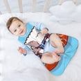 Salouo Sushi Salmon Surfing Print Baby Sleep Sack Wearable Blanket for