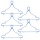thumbnail image 4 of 5pcs Windproof Hangers Multi-function Clothes Hangers Heavy-duty Cloth Hangers, 4 of 4