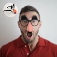 thumbnail image 3 of Gafas de disfraz PPXMEEUDC divertidas para nariz, cejas y bigotes, 6 unidades PPXMEEUDC PPXMEEUDC, 3 of 4