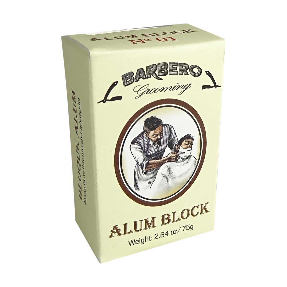 Barbero Alum Block No.01 2.64oz / 75 g