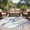 White Light Gray, variant on Round Area Rug 8 Ft, Grey Marble Washable Non-Slip Circle Carpet for Living Room/Bedroom, Abstract Minimalist Modern Art Collection Low-Profile Large Area Rugs for Indoor