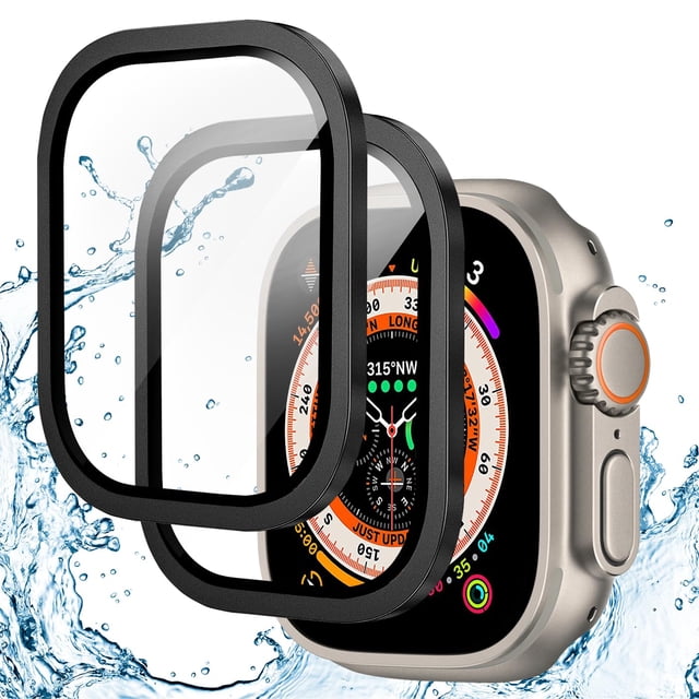 Funda protectora de pantalla para Apple Watch Ultra de 49 mm, paquete de 2